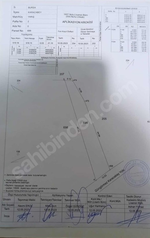 BURSA KARACABEY YARIŞ KÖYÜ’NDE 519 M² ARSA SATILIKTIR - BURSA KARACABEY fotoğraf 17